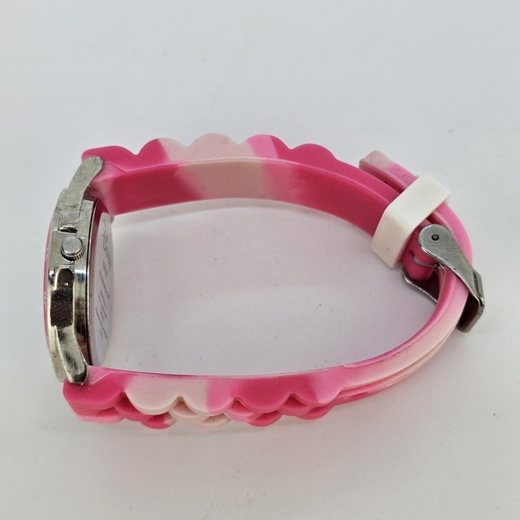 Disney Minnie‎ Mouse Women Watch 32MM Pink Plastic Bands New Battery - Picture 9 of 11